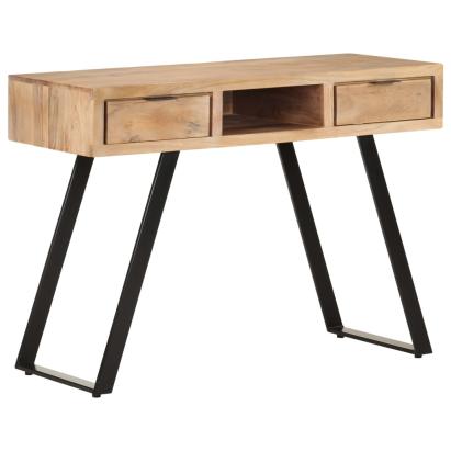Birou, 107x45x79 cm, lemn masiv acacia cu margini naturale GartenMobel Dekor