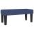 Pat box spring cu saltea, albastru, 120x190 cm, material textil GartenMobel Dekor