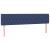 Pat box spring cu saltea, albastru, 120x190 cm, material textil GartenMobel Dekor