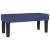 Pat box spring cu saltea, albastru, 120x190 cm, material textil GartenMobel Dekor