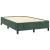 Pat box spring cu saltea, verde închis, 120x190 cm, catifea GartenMobel Dekor