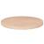 Blat de masă rotund, Ø30x2,5 cm, lemn masiv stejar netratat GartenMobel Dekor