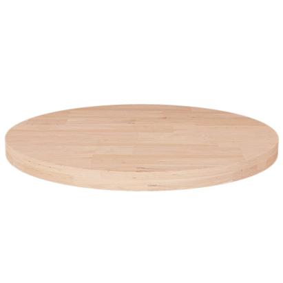 Blat de masă rotund, Ø30x2,5 cm, lemn masiv stejar netratat GartenMobel Dekor
