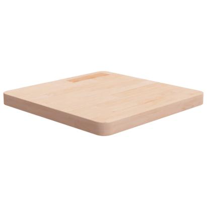 Blat de masă pătrat, 50x50x4 cm, lemn masiv stejar netratat GartenMobel Dekor