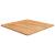 Blat masă pătrat maro deschis 60x60x1,5 cm lemn stejar tratat GartenMobel Dekor
