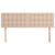 Tăblii de pat 2 buc. cappuccino 72x5x78/88 cm piele ecologică GartenMobel Dekor