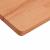 Blat de baie, 80x40x2,5 cm, lemn masiv de fag GartenMobel Dekor