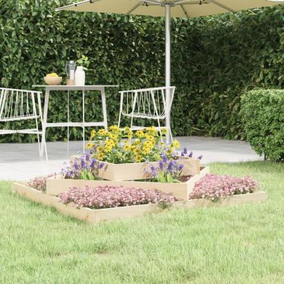 Jardinieră, 112x112x27 cm, lemn masiv de pin GartenMobel Dekor