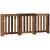 Mască pentru calorifer lemn vechi 205x21,5x83,5 cm lemn GartenMobel Dekor