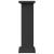 Suport prezentare cu depozitare negru 31x30x90cm lemn prelucrat GartenMobel Dekor