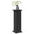 Suport prezentare cu depozitare negru 31x30x90cm lemn prelucrat GartenMobel Dekor