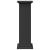 Suport prezentare cu depozitare negru 31x30x90cm lemn prelucrat GartenMobel Dekor