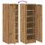 Pantofar, stejar artizanal, 29,5x35x100,5 cm lemn prelucrat GartenMobel Dekor