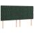 Pat box spring cu saltea, verde închis, 200x200 cm, catifea GartenMobel Dekor