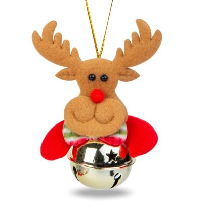 Ornament pentru brad - Ren cu clopot - 11 x 10 cm Best CarHome