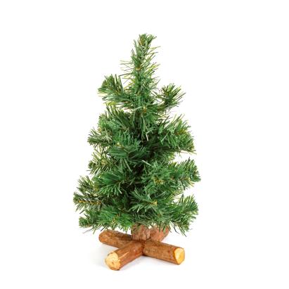 Pin artificial - cu bază din lemn - mini - 30 cm Best CarHome
