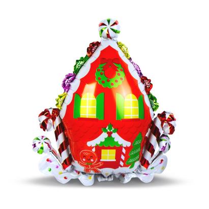 Balon de Crăciun - folie aluminiu - căsuță turtă dulce - 67 x 71 cm Best CarHome