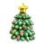 Balon de Crăciun 3D - 360° - folie aluminiu - brad - 38 x 34 cm Best CarHome