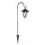 Lampa solară LED - felinar - 80 cm - negru - alb rece Best CarHome