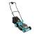 Masina de tuns gazon Detoolz, doua porturi 18V, latime de taiere 38cm, colector 36L FarmGarden AgroTrade