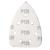 Set hartie abraziva 135x95mm P120 7 gauri (10/set) FarmGarden AgroTrade