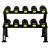 Suport gantere pe doua niveluri HMS STR38 FitLine Training