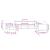 Set canapea cu perne, 4 piese, gri deschis, catifea GartenMobel Dekor