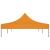Acoperiș pentru cort de petrecere, portocaliu, 6x3 m, 270 g/m² GartenMobel Dekor