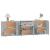Servante, 3 piese, gri beton, lemn prelucrat GartenMobel Dekor