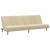 Canapea extensibilă, crem, material textil GartenMobel Dekor