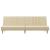 Canapea extensibilă, crem, material textil GartenMobel Dekor