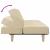 Canapea extensibilă, crem, material textil GartenMobel Dekor
