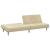 Canapea extensibilă, crem, material textil GartenMobel Dekor