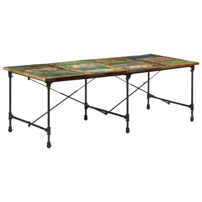 Masă de bucătărie, 220x90x77 cm, lemn masiv reciclat GartenMobel Dekor