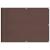 Paravan de balcon, maro, 75x800 cm, 100% poliester oxford GartenMobel Dekor