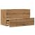 Dulap de chiuvetă stejar artizanal 90x38,5x45 cm lemn prelucrat GartenMobel Dekor