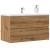Dulap de chiuvetă stejar artizanal 90x38,5x45 cm lemn prelucrat GartenMobel Dekor