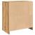 Dulap, stejar artizanal, 70x41x75cm, lemn prelucrat GartenMobel Dekor