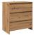 Dulap, stejar artizanal, 70x41x75cm, lemn prelucrat GartenMobel Dekor
