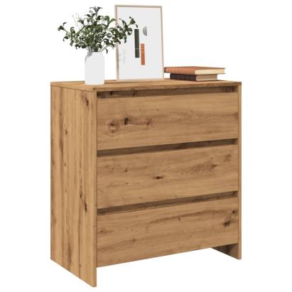 Dulap, stejar artizanal, 70x41x75cm, lemn prelucrat GartenMobel Dekor