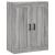 Dulap pe perete, sonoma gri, 69,5x34x90 cm, lemn prelucrat GartenMobel Dekor