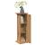 Suport prezentare/depozitare stejar artizanal 31x30x90 cm lemn GartenMobel Dekor