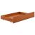 Cadru de pat cu 2 sertare, maro miere, 90x200 cm lemn masiv pin GartenMobel Dekor