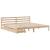 Cadru de pat fără saltea, 200x200 cm, lemn masiv pin GartenMobel Dekor