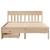 Cadru de pat fără saltea, 160x200 cm, lemn masiv pin GartenMobel Dekor