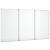 Tablă magnetică pliabilă, alb, 180x80x1,7 cm, aluminiu GartenMobel Dekor