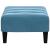 Taburet, albastru, 77x55x31 cm, catifea GartenMobel Dekor