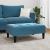 Taburet, albastru, 77x55x31 cm, catifea GartenMobel Dekor
