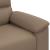 Canapea Scaun Cappuccino 60 cm piele artificială GartenMobel Dekor