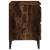 Noptiere cu picioare din lemn 2 buc. stejar fumuriu 40x35x50cm GartenMobel Dekor